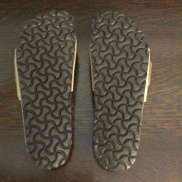 Birkenstock Madrid Torty Big Buckle Sandal Mud Green Nubuck Leather 39 New - Picture 5 of 8